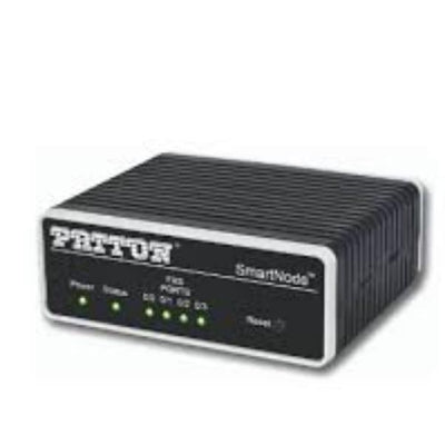 Patton SN200/2JS2V/EUI, SmartNode FXS-SIP VoIP Gateway, 2x FXS RJ11- 1x 10/100BaseTX, Optional SIP-TLS, SRTP, incl. external UI power (100240 VAC) [SN200/2JS2V/EUI]