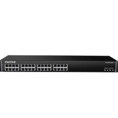 Patton SN4741/24JS24V/RJ11/EUI, SmartNode VoIP Gateway, 24 FXS on RJ11, 24 VoIP Calls, upgradeable to eSBC (max. 200 SIP calls), Optional SIP-TLS/SRTP, Optional Transcoding (max. 16 calls), 2x Gig Eth [SN4741/24JS24V/RJ11/EUI]