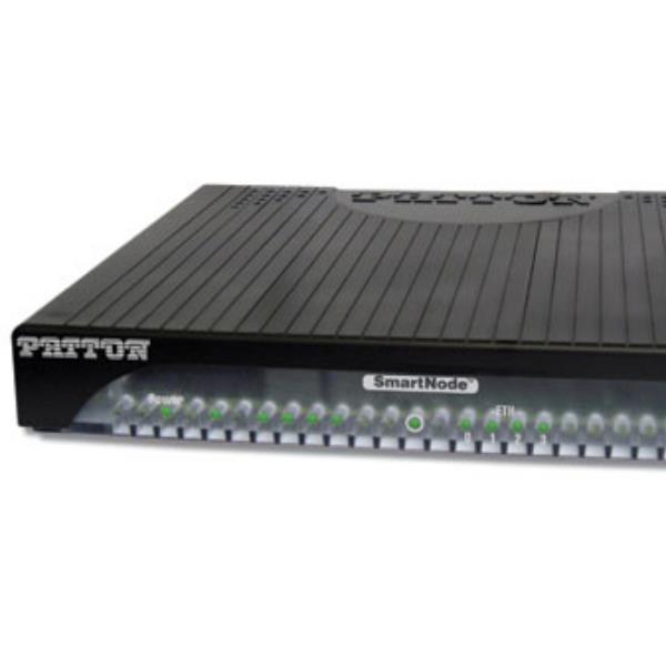 Patton SN5301/4B/EUI, SmartNode eSBC, 4 SIP Sessions no RTP transcoding (SIP b2b UA) upgradeable (max. 60), 4x Fast Ethernet, external UI power NA/EU (100240) [SN5301/4B/EUI]