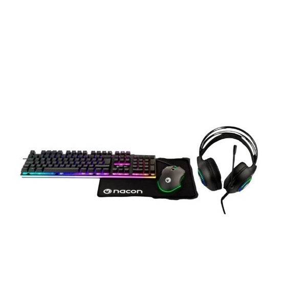 BUNDLE PC (TASTIERA, MOUSE, TAPPETINO , CUFFIE) [PCGB-250IT]