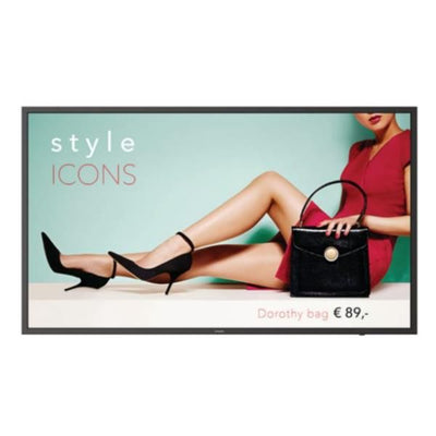 Philips 55BDL6052H/12 visualizzatore di messaggi Pannello piatto per segnaletica digitale 138,7 cm (54.6") Wi-Fi 2500 cd/m Full HD Nero Android 11 24/7 [55BDL6052H/12]