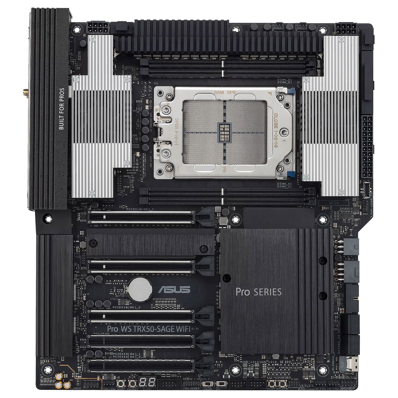 ASUS MB PRO WS TRX50-SAGE WIFI A//AMD STR5,TRX50,PCIE 5.0,WS MB,MB90MB1LE0-M0EAY0 [PRO WS TRX50-SAGE W]