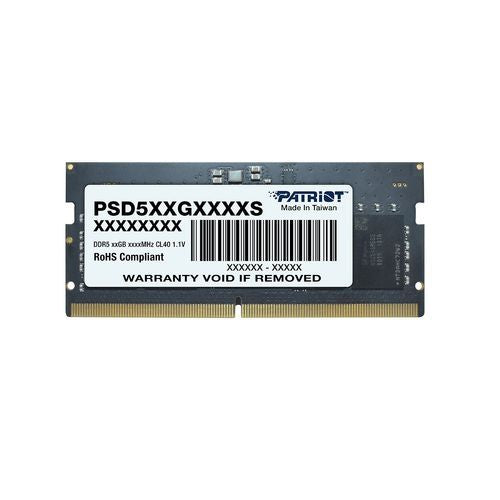 PATRIOT RAM SODIMM 8GB DDR 5 5600MHZ [PSD58G560041S]