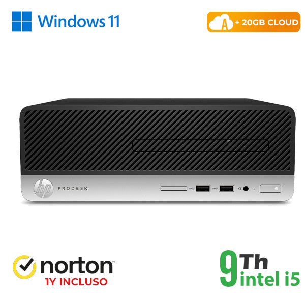 RINOVO PC HP REFURBISHED 400-600 G5 SFF i5-9X00 DDR4 8GB SSD 256GB W11 CLOUD 20GB Grade A 1Y Warran [RN64522313]