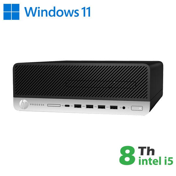 RINOVO HP PC REFURBISHED 600G4 400G5 SFF I5-8X00 DDR4 16GB SSD 480GB W11P NO DVD 1Y [RN64534113]