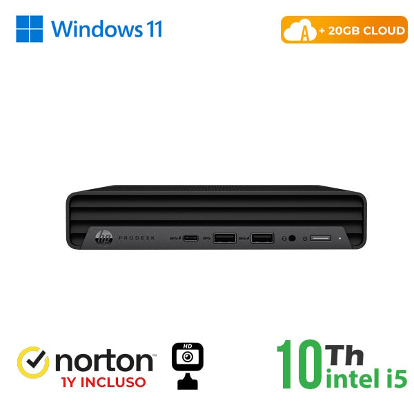 RINOVO HP ULTRA MINI PC REFURBISHED DM 600-800 G6 i5-10X00T SODDR4 8GB SSD 256GB W11P CLOUD20GB GRAD [RN65522381]