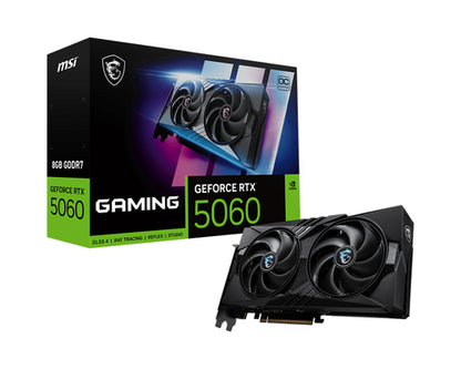 VGA MSI GEFORCE RTX 5060 8G GAMING OC [RTX50608GGAMINGOC]
