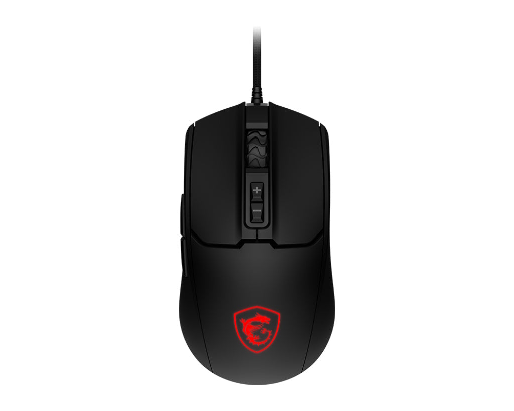 MSI MOUSE FORGE GM100, USB, OTTICO, 6400DPI, 7 PULSANTI CON ROTELLA, NERO [S12-0402310-HH9]