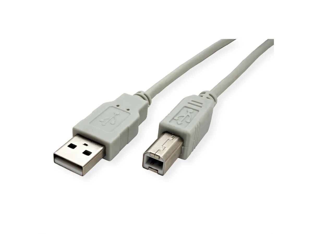STANDARD CAVO USB2.0 CABLE, A-B, M/M, BEIGE, 3M [S3103]