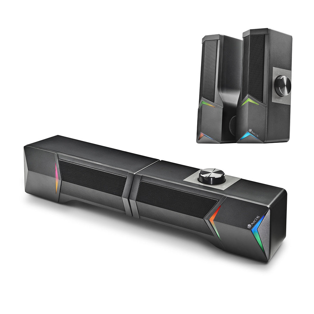 NGS SOUNDBAR 20W, WIRELESS BT, MIC INPUT, HEADSET OUTPUT, VOL CONTROL [SB500-BT]