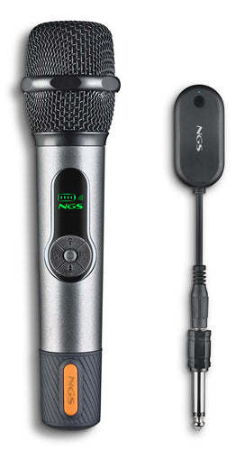 NGS MICROFONO DINAMICO SENZA FILO 2.4 GHZ [SINGERSTAR]