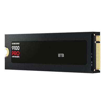 Samsung 9100 PRO Heatsink PCIe 5.0 x4 NVMe M.2 SSD 8TB [MZ-VAP8T0CW]