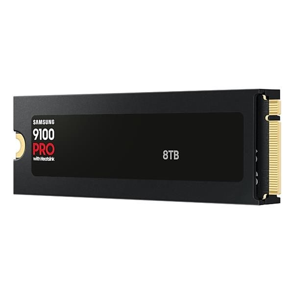 Samsung 9100 PRO Heatsink PCIe 5.0 x4 NVMe M.2 SSD 8TB [MZ-VAP8T0CW]