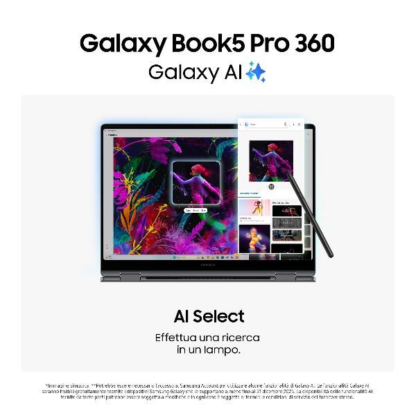 GALAXY BOOK5 PRO 360 (2 Years Pcik up & Return) [NP964QHA-KG1IT]