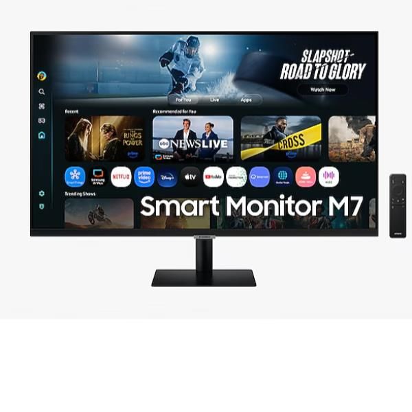S32FM700 Smart Monitor, UHD, con USB-C, Speaker e Telecomando [LS32FM700UUXEN]