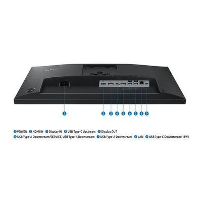 S24F430 Monitor Business, FHD, Docking con USB-C e LAN Port [LS24F430UAUXEN]