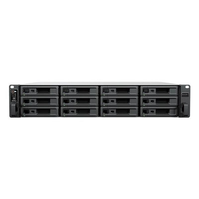Synology RackStation RS2423RP+II NAS Armadio (2U) AMD Ryzen V1780B 8 GB DDR4 0 TB DiskStation Manager Nero [RS2423RP+II]