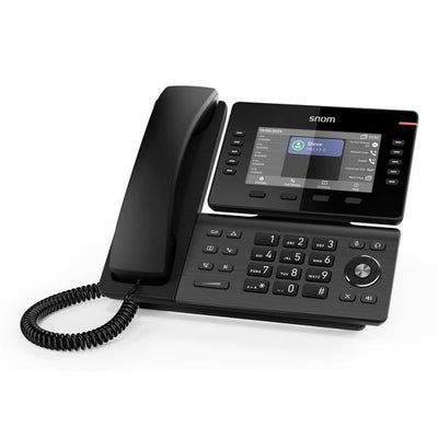 Snom D815WB, 5-inch true colour, backlit display, USB port, integrated Wi-Fi and Bluetooth, 10 BLF [00004727]