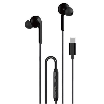 EARPHONE USB-C BULK BLACK [GP-OEU024AEBBW]