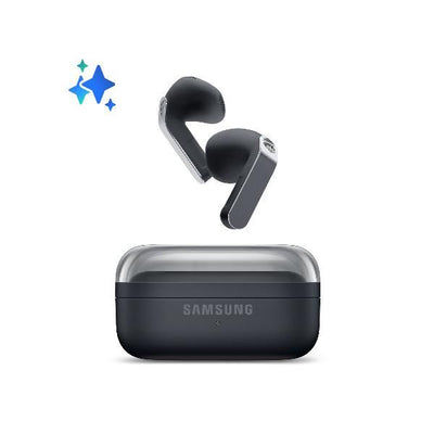 Samsung Galaxy Buds4, Black, Corpo in metallo, Altoparlante a 1 via, equalizzatore adattivo, Chiamate cristalline, Audio a 360, ANC, Controllo adattivo del rumore Connessione senza interruzioni e One UI, Galaxy AI pronto ai comandi vocali [SM-R540NZKAITV]