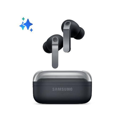 Samsung Galaxy Buds4 Pro, Black, Altoparlante a 2 vie e doppio amplificatore, Chiamate cristalline, Audio a 360, ANC migliorata, Controllo adattivo del rumore, Connessione senza interruzioni e One UI, AI pronto ai comandi vocali [SM-R640NZKAITV]