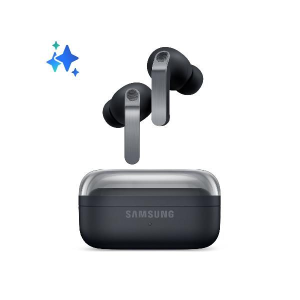 Samsung Galaxy Buds4 Pro, Black, Altoparlante a 2 vie e doppio amplificatore, Chiamate cristalline, Audio a 360, ANC migliorata, Controllo adattivo del rumore, Connessione senza interruzioni e One UI, AI pronto ai comandi vocali [SM-R640NZKAITV]