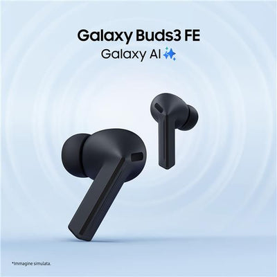 Samsung Galaxy Buds3 FE, Auricolari Wireless, Audio 360, Gemini AI, Black [SM-R420NZKAITV]