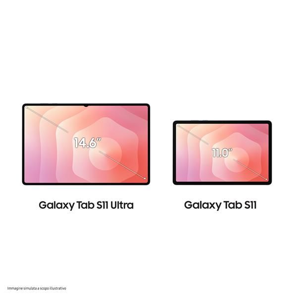 Samsung Galaxy Tab S11, Tablet AI, Wi-Fi, Design Leggero, Strumenti AI Multimodali, DeX, RAM 12GB, 256 GB, Batteria a Lunga Durata, Gray [SM-X730NZAPEUE]