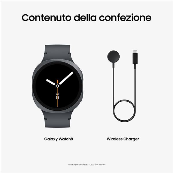 GALAXY WATCH8 44MM BT BLACK [SM-L330NDAAITV]