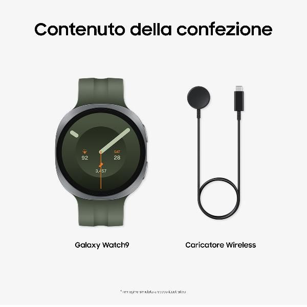 GALAXY WATCH9 44MM LTE SILVER [SM-L355FZSAITV]