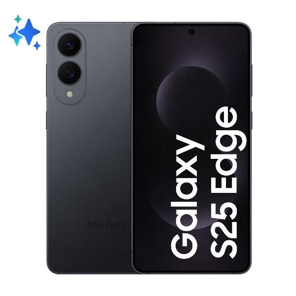 GALAXY S25 EDGE 12GB+512GB TITANIUM JETBLACK [SM-S937BZKGEUE]