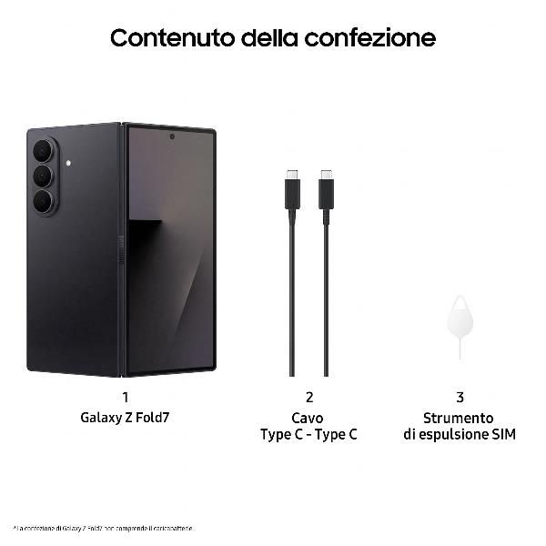GALAXY Z FOLD7 12+256GB JETBLACK [SM-F966BZKBEUE]