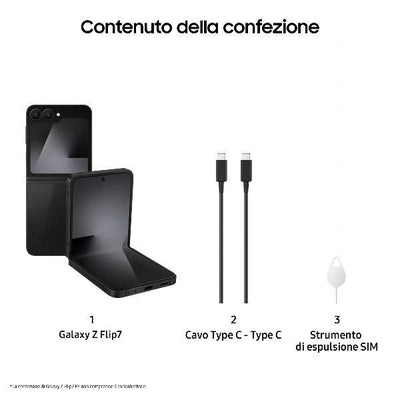 GALAXY Z FLIP7 FE 8+256GB BLACK [SM-F761BZKHEUE]