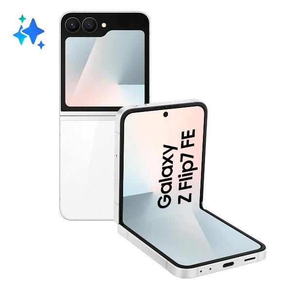 GALAXY Z FLIP7 FE 8+256GB WHITE [SM-F761BZWHEUE]