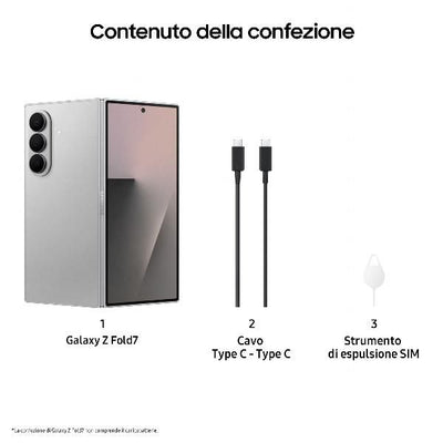 GALAXY Z FOLD7 12+512GB SILVER SHADOW [SM-F966BZSCEUE]