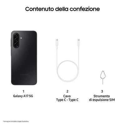 GALAXY A17 5G 4+128GB BLACK ENTERPRISE EDITION [SM-A176BZKAEEE]