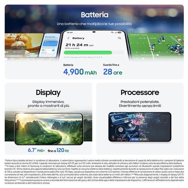 GALAXY S25 FE 8+128GB JETBLACK ENTERPRISE EDITION [SM-S731BZKDEEE]