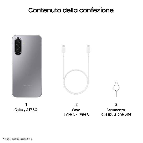 GALAXY A17 5G 4+128GB GRAY [SM-A176BZAAEUE]