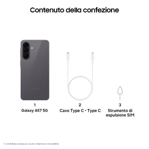 GALAXY A57 8+128GB GRAY ENTERPRISE EDITION [SM-A576BZABEEE]