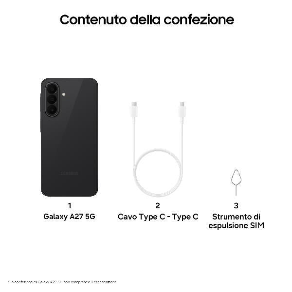 GALAXY A27 6+128GB BLACK ENTERPRISE EDITION [SM-A276BZKBEEE]