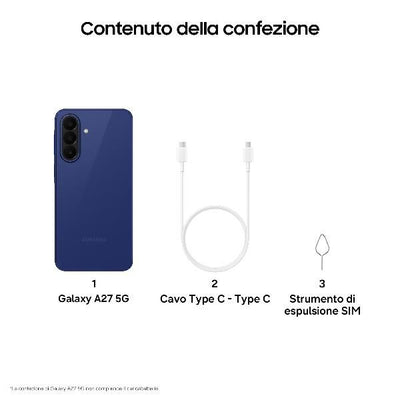 GALAXY A27 6+128GB BLUE [SM-A276BZBBEUE]