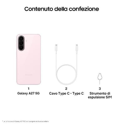 GALAXY A27 8+256GB LIGHT PINK [SM-A276BLICEUE]