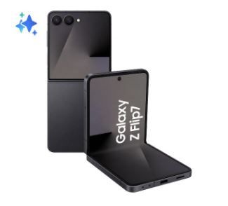 GALAXY Z FLIP7 FE 8GB/256GB BLACK [SM-F761BZKHEUE]