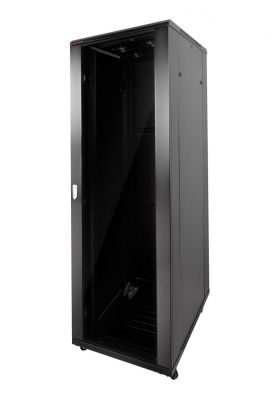 CABINET 42U, 600*600*2050MM, 1000KG, porta a vetro [DS-XS6642-E/DG]