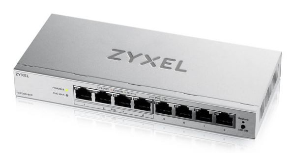 SWITCH SMART MANAGED, 8PORT [GS1200-8HPV3-EU0101F]