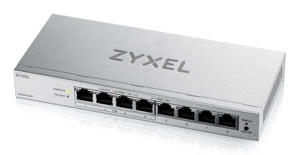 SWITCH SMART MANAGED, 8PORT [GS1200-8HPV3-EU0101F]