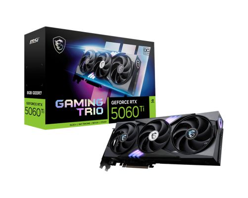 MSI VGA GEFORCE RTX 5060 TI 8G GAMING TRIO OC [RTX5060TI8GGAMINGTRIOOC]