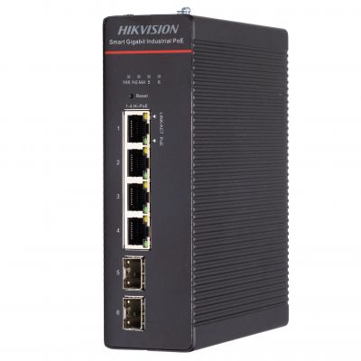 L2 Smrt 4xGbE PoE(bt) 2xSFP 300W -40/75C IP40 [DS-3T1506HP-SI-4P2F]