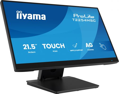 Iiyama Prolite 22 inch Touch Monitor - Full HD - 1920x1080 - Anti-Glare [T2254MSC-B2AG]