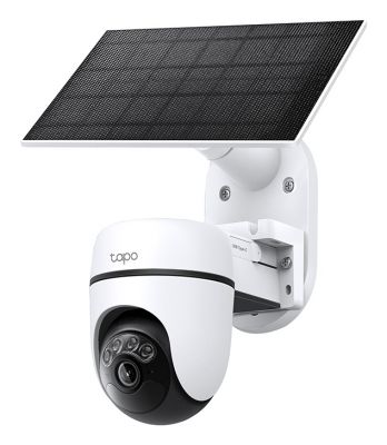 SOLAR-POWERED PAN/TILT SECURITY CAMERA KIT SPEC:2K [TC90KIT]